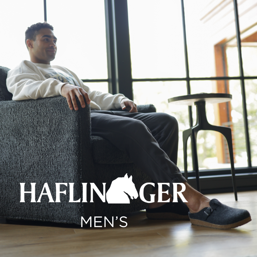 Man lounging in chair