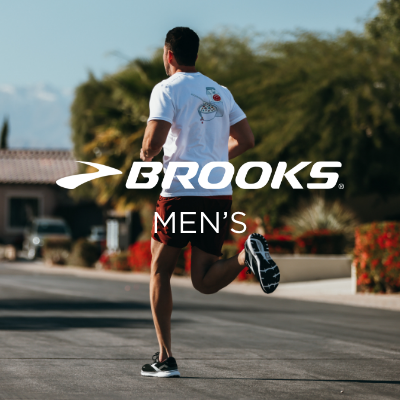 Man running across street