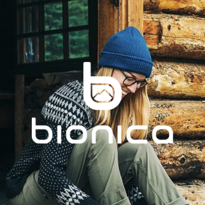 Woman sitting on porch steps