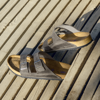 Shoes leaning on stairs
