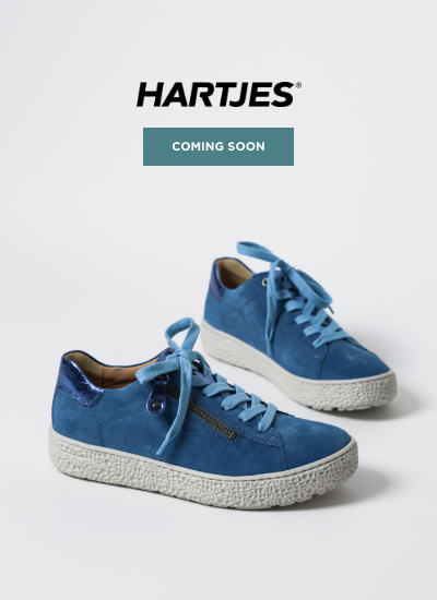Hartjes sneakers posed on white background