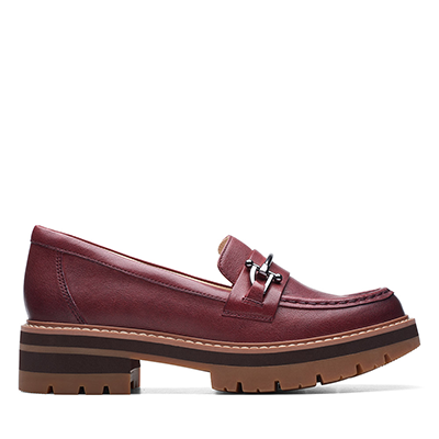 Clarks Orianna Bit Burgundy