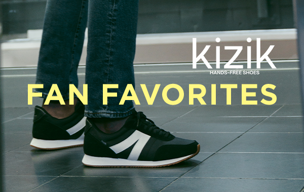 Pair of Kizik Milan sneakers
