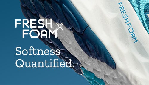 Fresh foam softness