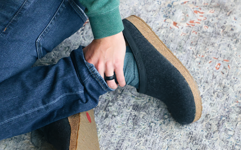 Haflinger Grizzly clogs