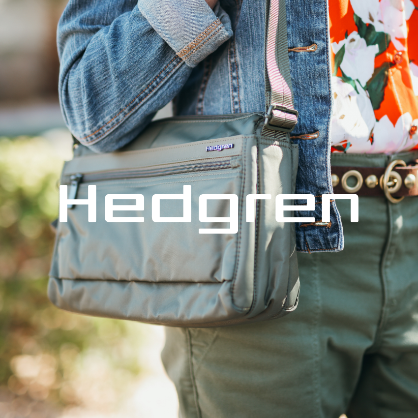 Woman holding bag on shoulder