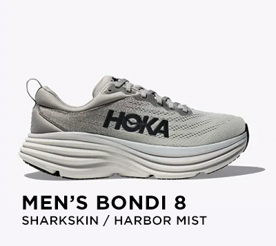 Men's Hoka Bondi 8 Medium Sharkskin