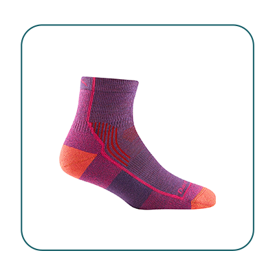 DARN TOUGH Hiker 1/4 Sock Midweight Cush