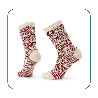 SMARTWOOL Traditional Snowflake Crew