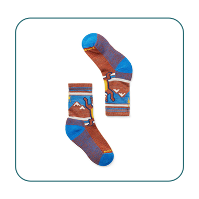 SMARTWOOL Hike Light Cushion Hiking Bear Crew