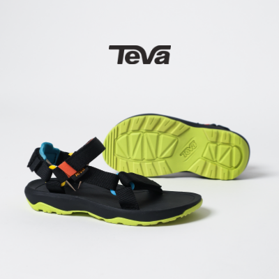 Teva shoes posed on white background