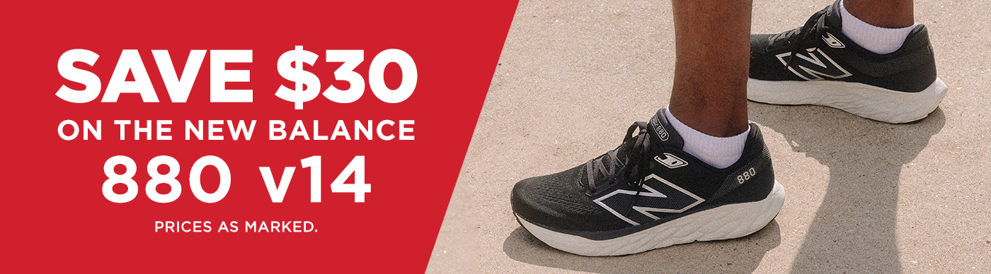 Save $30 on the New Balance 880 v14