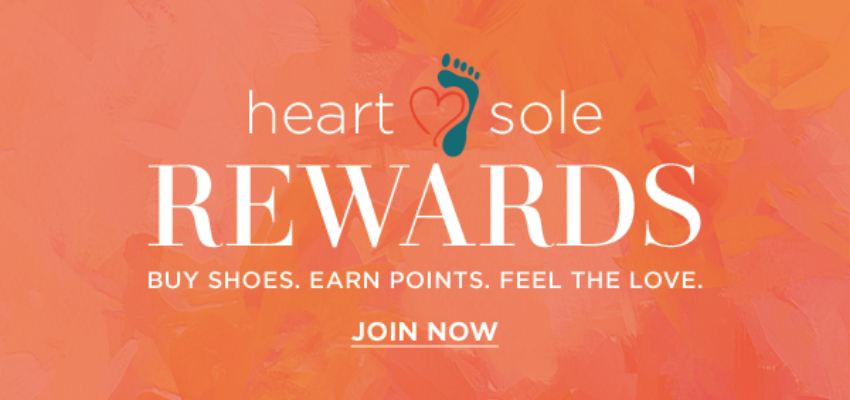Sign Up for the Heart & Sole Rewards Program