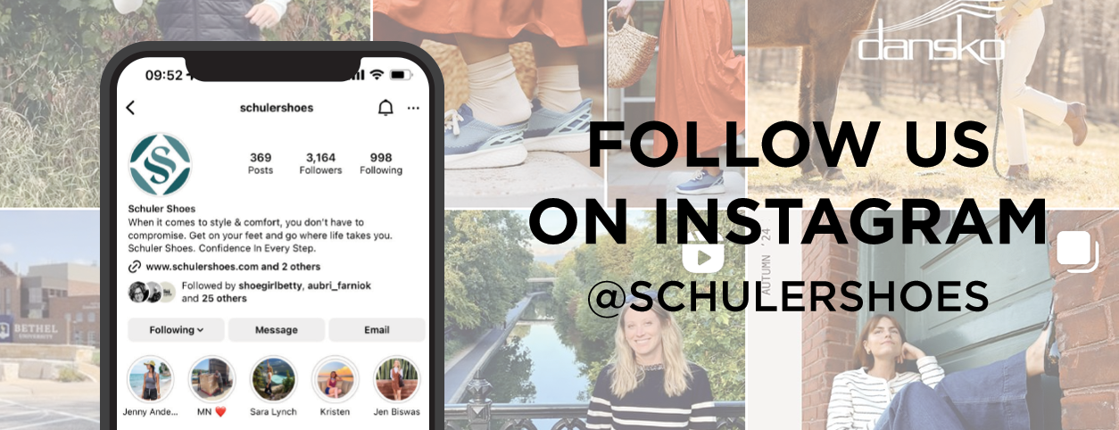 Follow Schuler Shoes on Instagram 