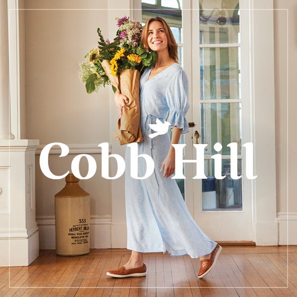 Cobb Hill logo on lifestyle image