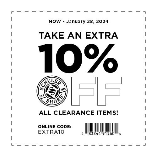 2024 Clearance Extra 10 Schuler Shoes